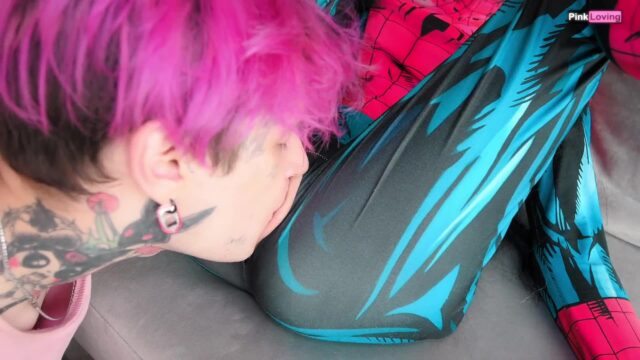 Spider-girl doing whatever it Takes to get my Web