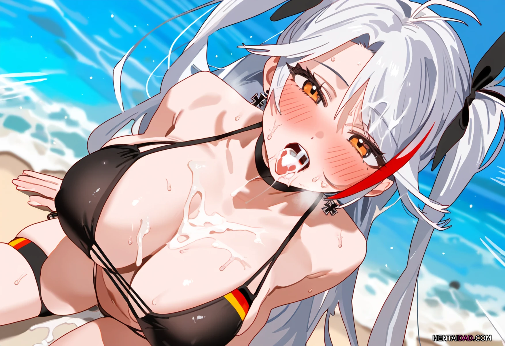 Prinz Eugen Beach Sex | Azur Lane