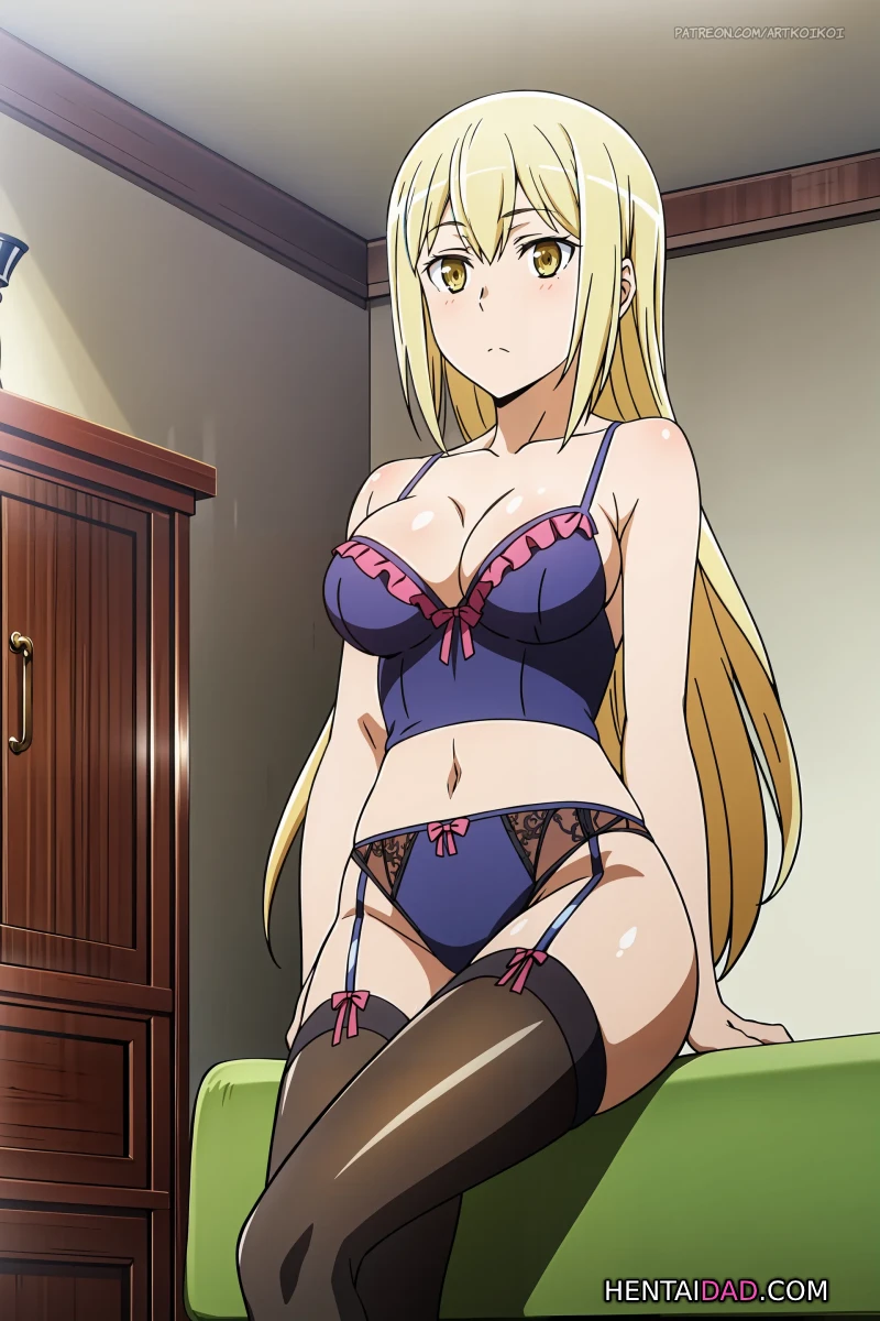 Aiz Wallenstein having sex with Bell Cranel | DanMachi