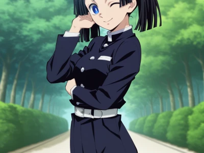 Aoi Kanzaki | Demon Slayer Sex by Bluu AI