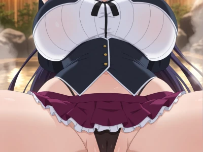 Akeno Himejima × Issei Hyoudou – High School DxD Sex by Cidrex