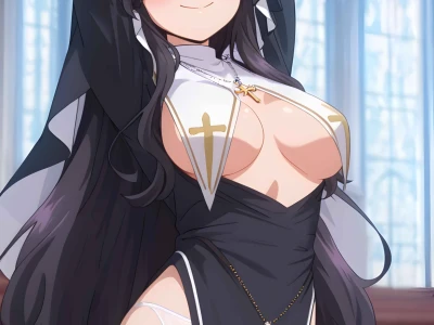 ♡ Kaoruko Waguri – Nun ♡ Sex by Ero64