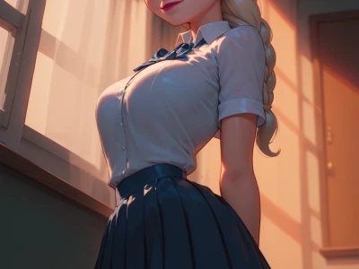 Elsas Schoolday Sex by DreamFrameAI