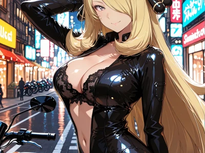 Cynthia from Pokemon Sex by Kinzuia_chan