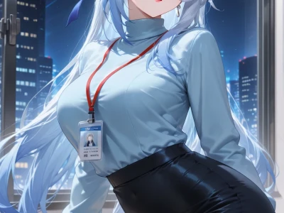 Jingliu – Office Lady Sex by rine_ai